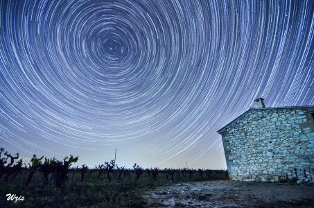 Stars trails